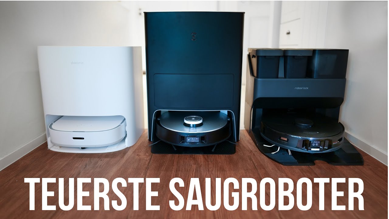 Roborock S7 MAXV ULTRA vs Ecovacs X1 OMNI vs Dreame W10 ► Ultimativer Vergleichstest 2022!