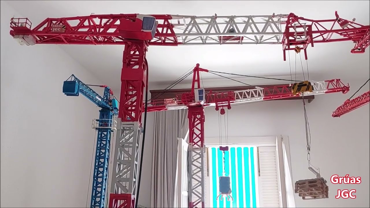 Maquetas de Gr&uacute;as Torre / Tower Crane Models / Model Cranes RC