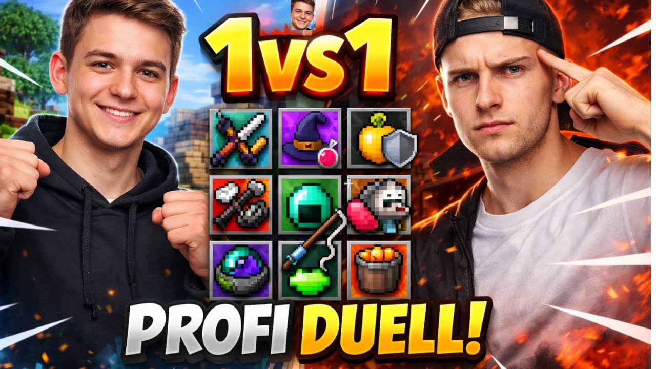 🗡️💥 1vs1 in Minecraft  gegen den BESTEN Spieler! 👑🔥🌍