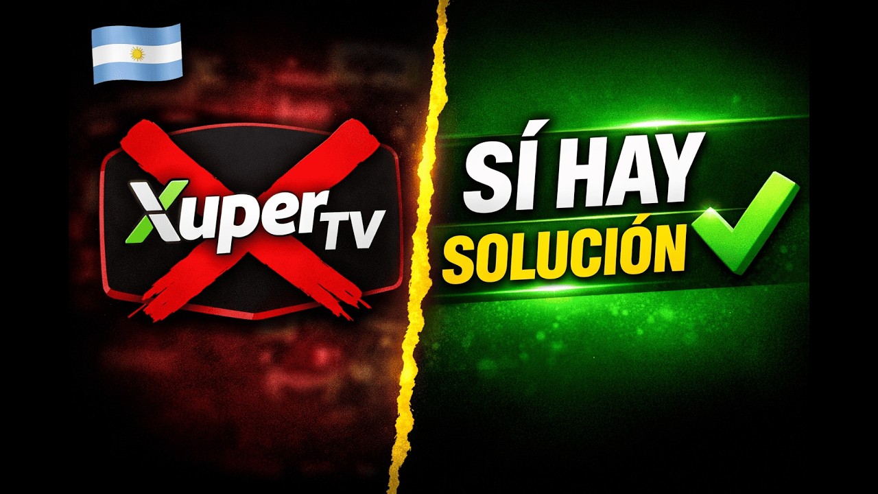 🚨 Xuper TV cayó en Argentina el error que TODOS cometen y los deja sin servicio 💪🔥