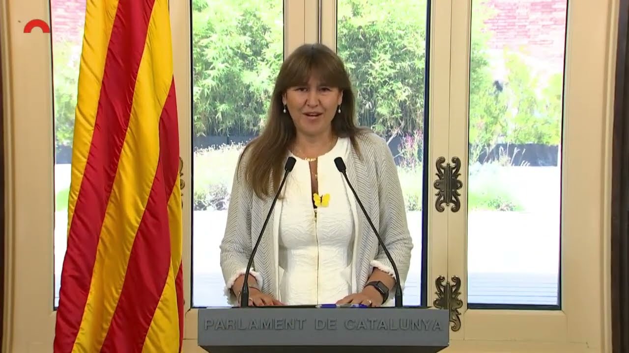 Presidenta Laura Borràs: 