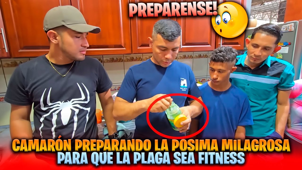 Miren como Camarón prepara la pócima para toda la Plaga. Quien se atreverá a tomarlo?