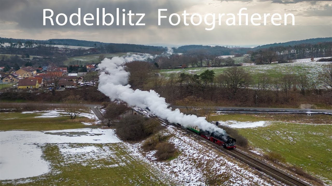 Am Bahngleis Fotografieren