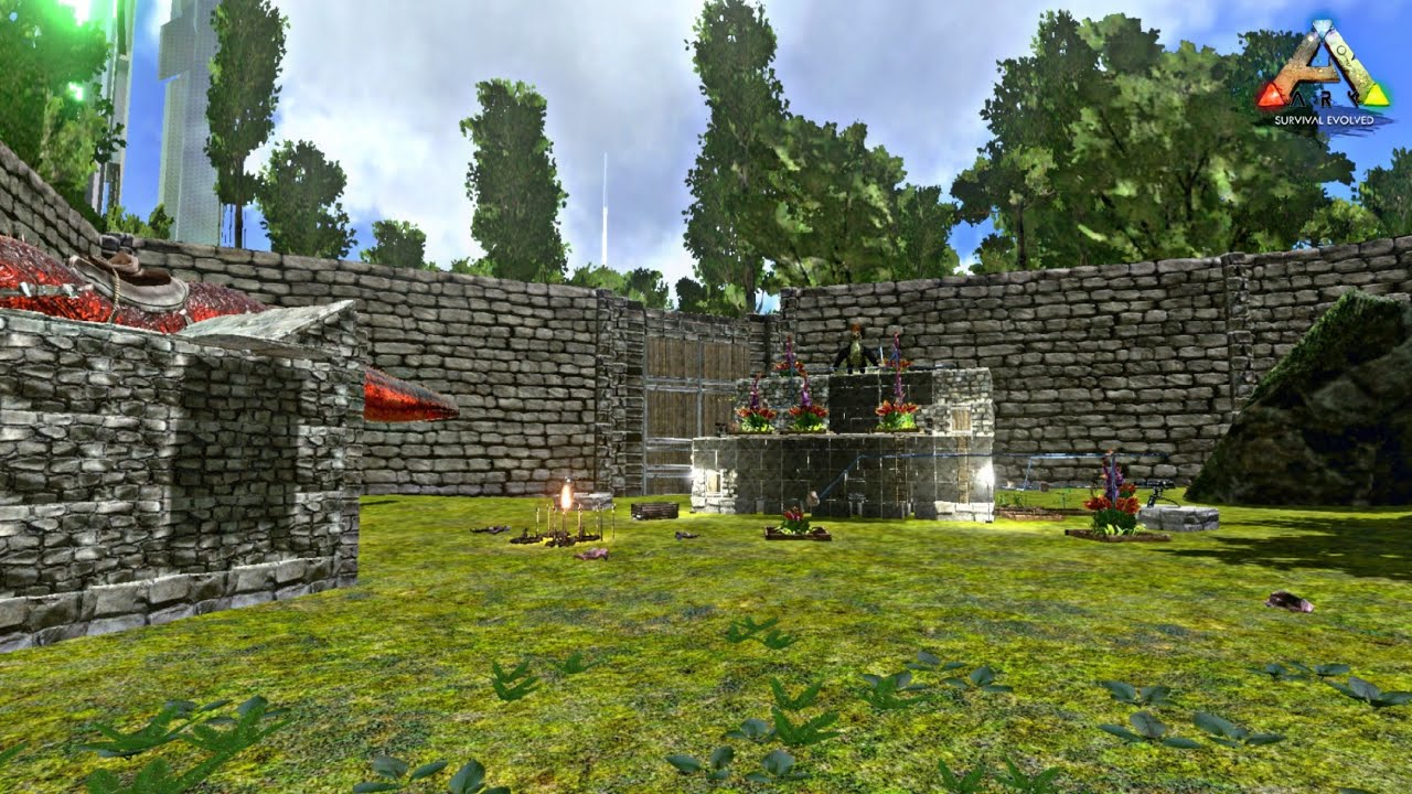 ARK MOBILE PVP / RAIDING ENEMY BASE