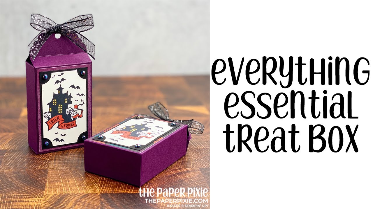 Everything Essential Treat Box Tutorial