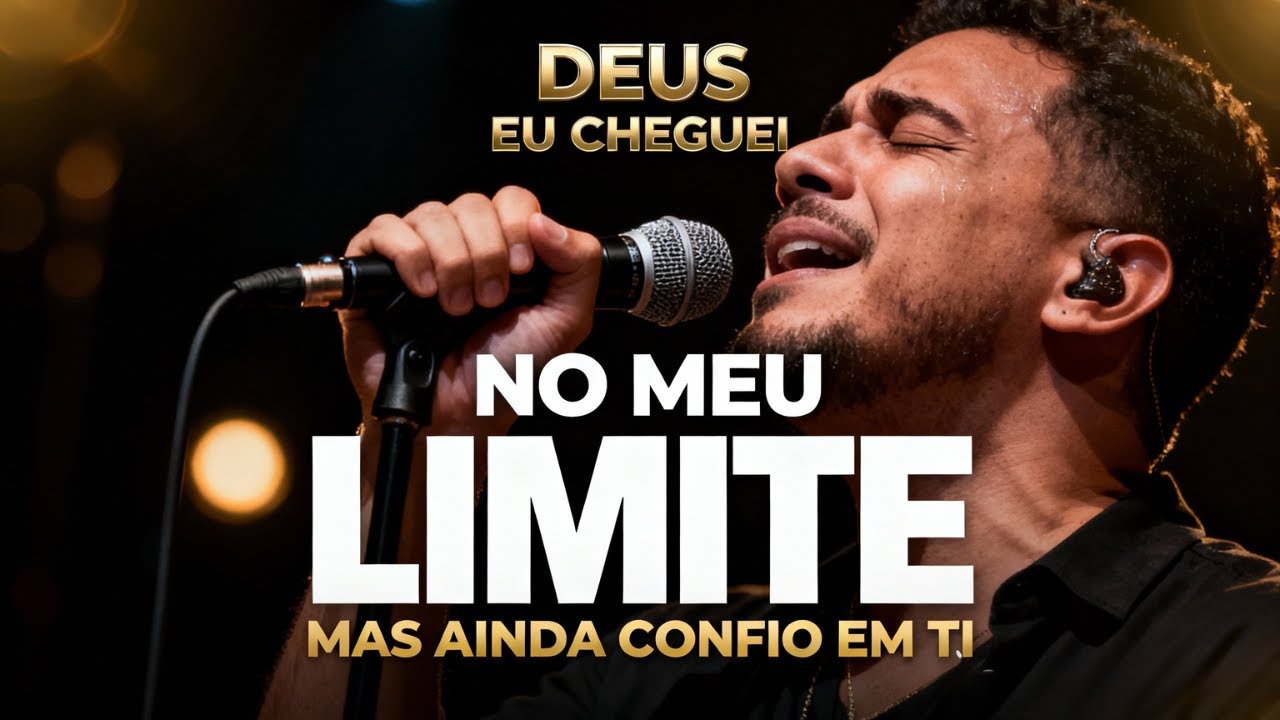 DEUS, EU CHEGUEI NO MEU LIMITE – Preciso da Tua Paz Hoje | Louvor Profundo