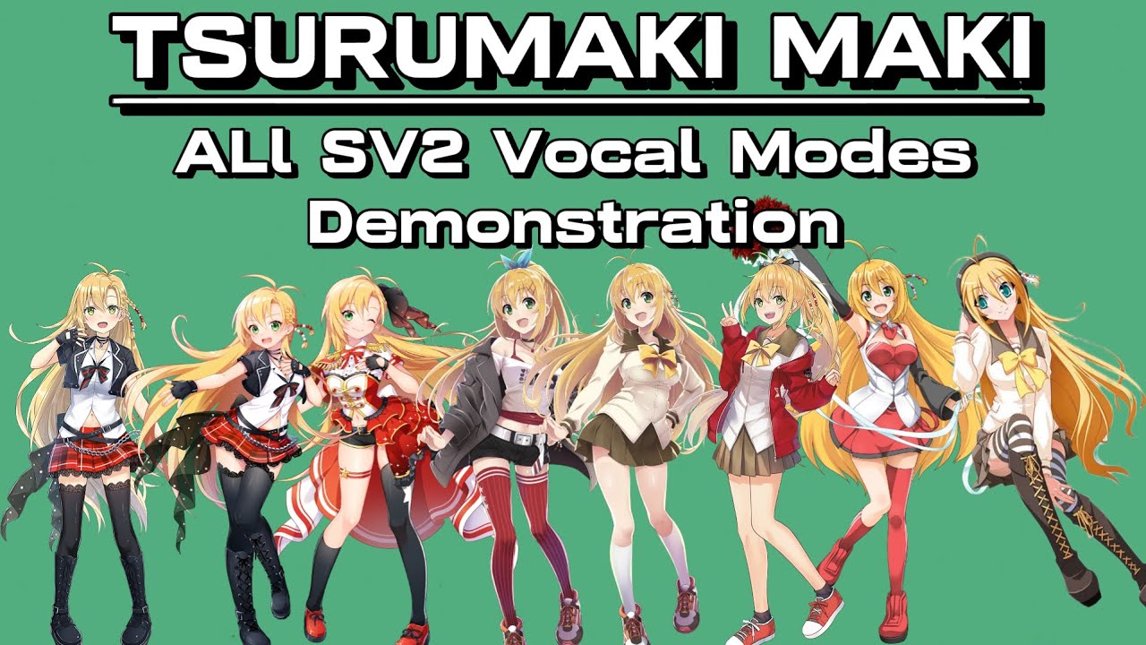 Tsurumaki Maki Synthesizer V 2 All Vocal Modes Demonstration [Separate by Police Piccadilly Cover]