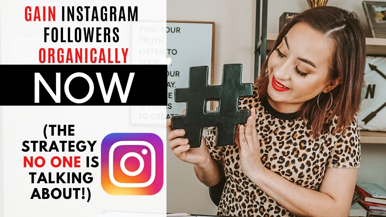 How to Gain Instagram Followers Organically in 2019 (The strategy NO ONE is talking about!)