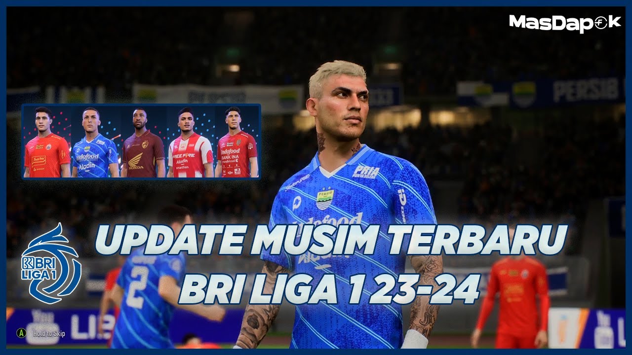 KEREN! UPDATE MUSIM TERBARU MOD BRI LIGA 1 INDONESIA 23-24 DI FIFA 23 | FIFA 23 INDONESIA