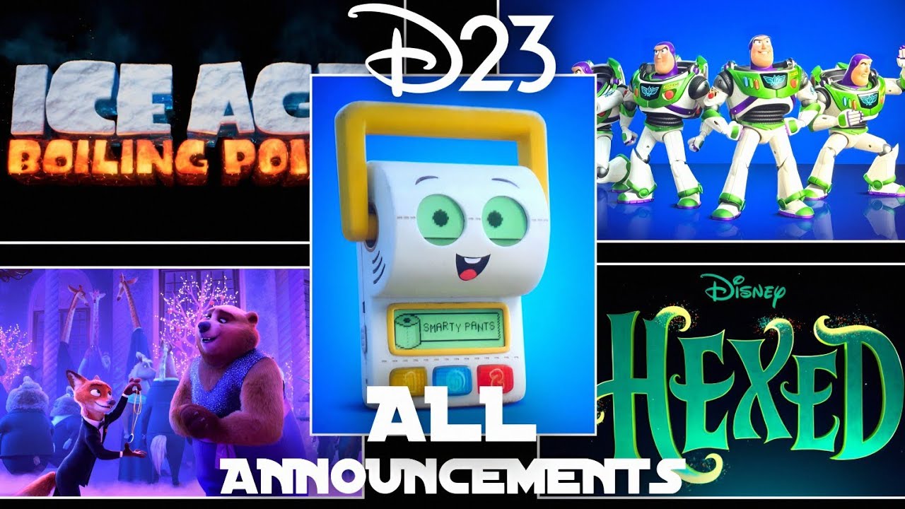 Destination D23 2025 All Announcements | Hexed, Ice Age 6, Zootopia 2, Toy Story 5 and more