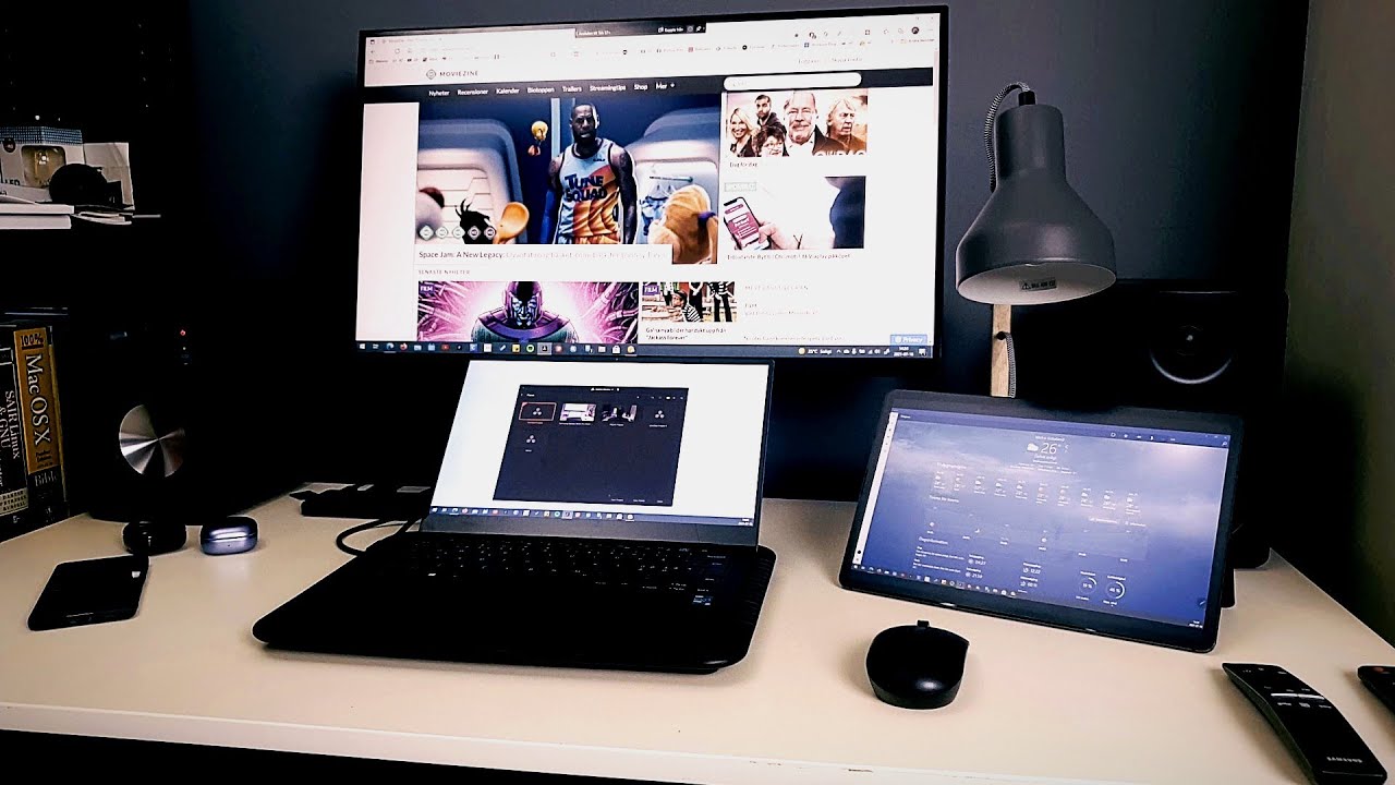 Just like Apple Sidecar | Second Screen Galaxy Book Pro And Tab S7plus
