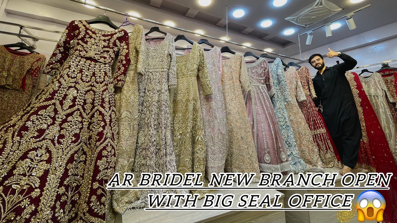 AR BRIDELS￼ new branch open Pakistani bridal dresses with big sale offer bridels Maxis leheng 2024💕