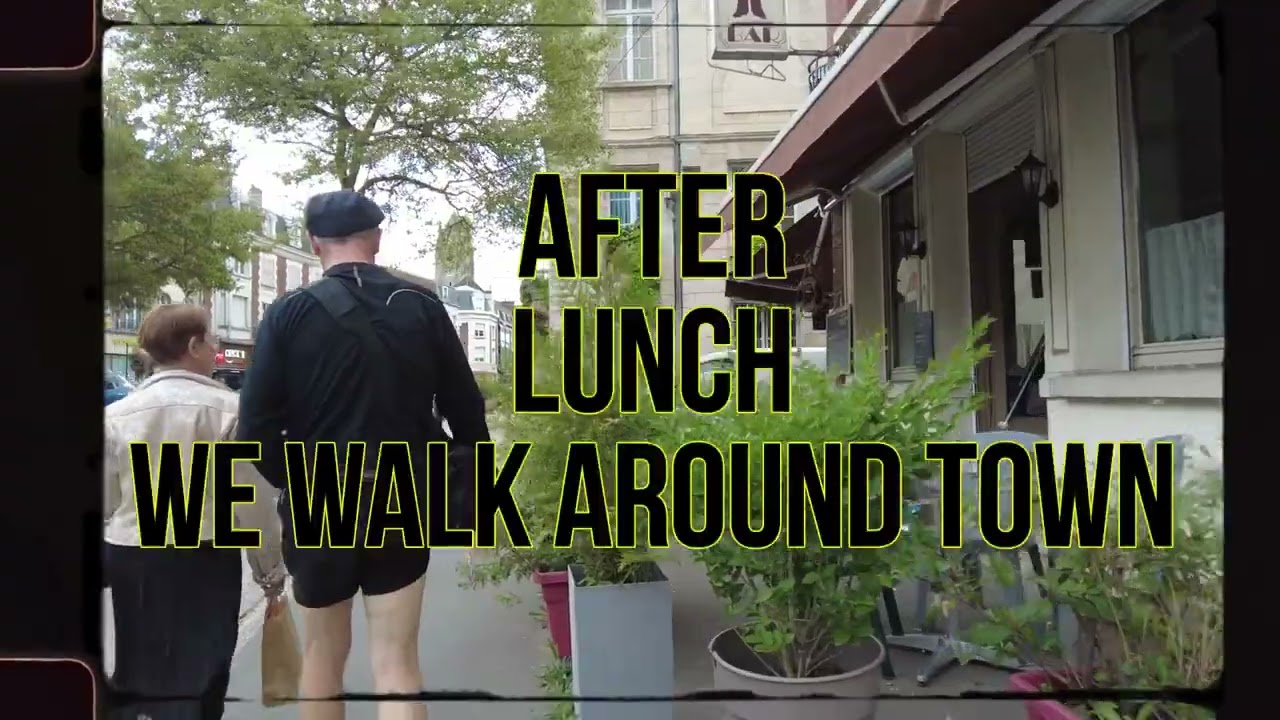 France Travel Diaries: Lunch Out in Peronne and Walking in Town Centre