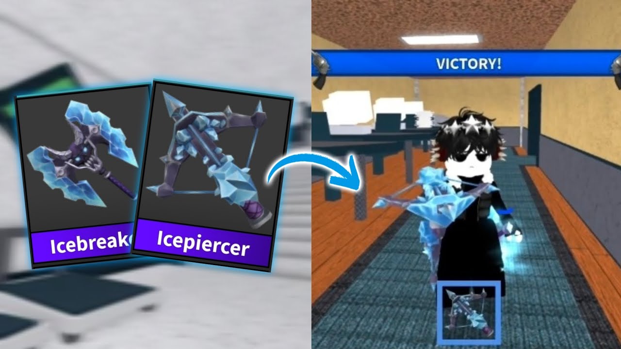 jogadas INCRÍVEIS com *ICE SET* (Murder Mystery 2) / @mighrx7 (@yCaiohw)