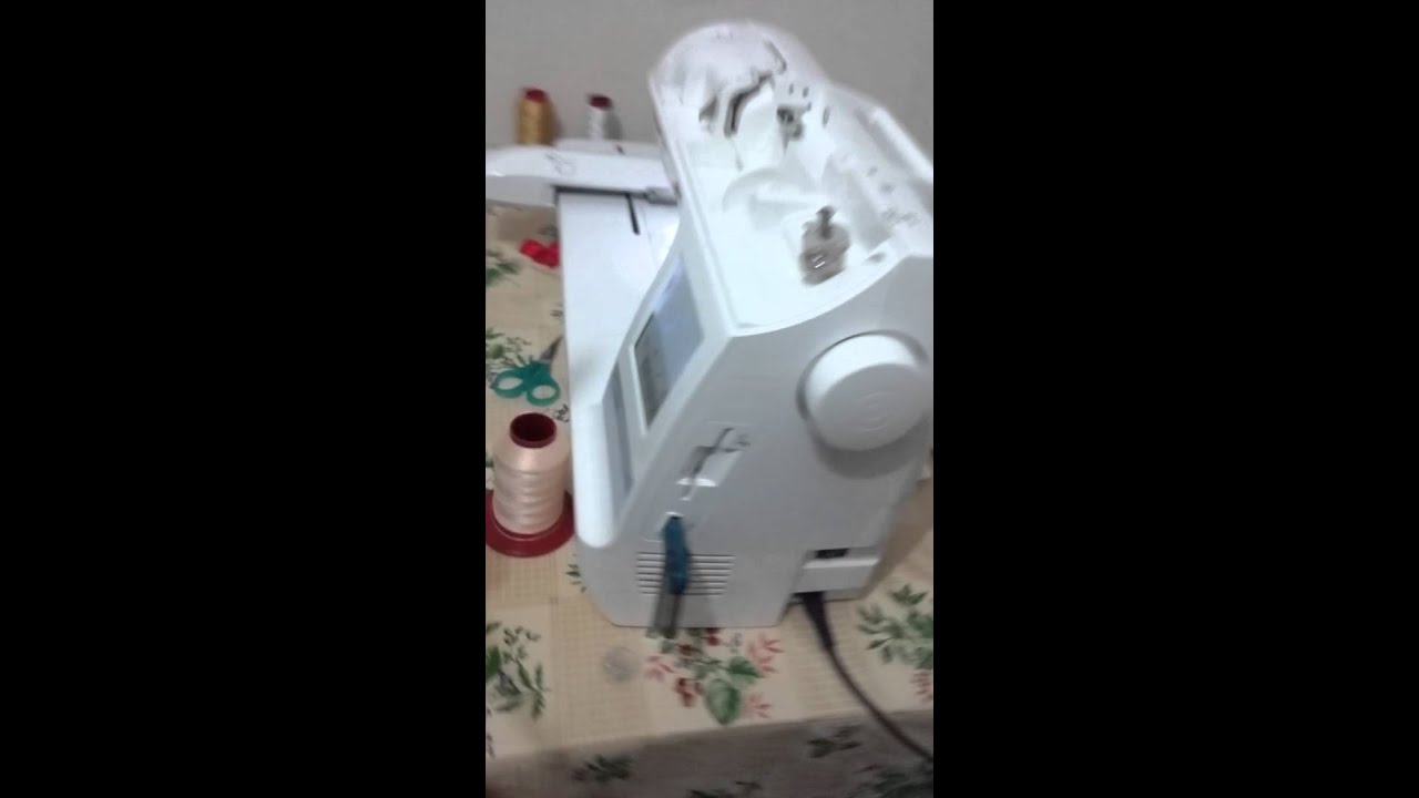 Como bordar fraldas sem deixar o contorno torto. ( Brother PE770 )