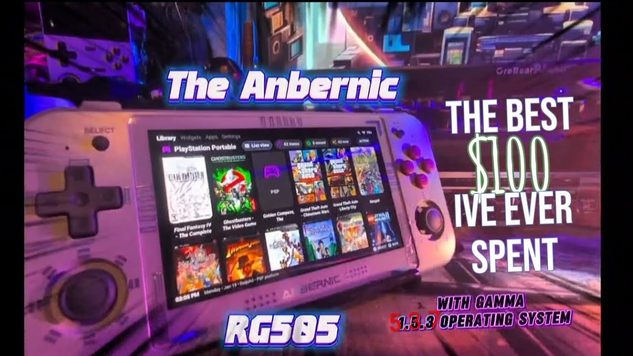 The Best Hundred Dollars I've Ever Spent - The Anbernic RG505 in 2026