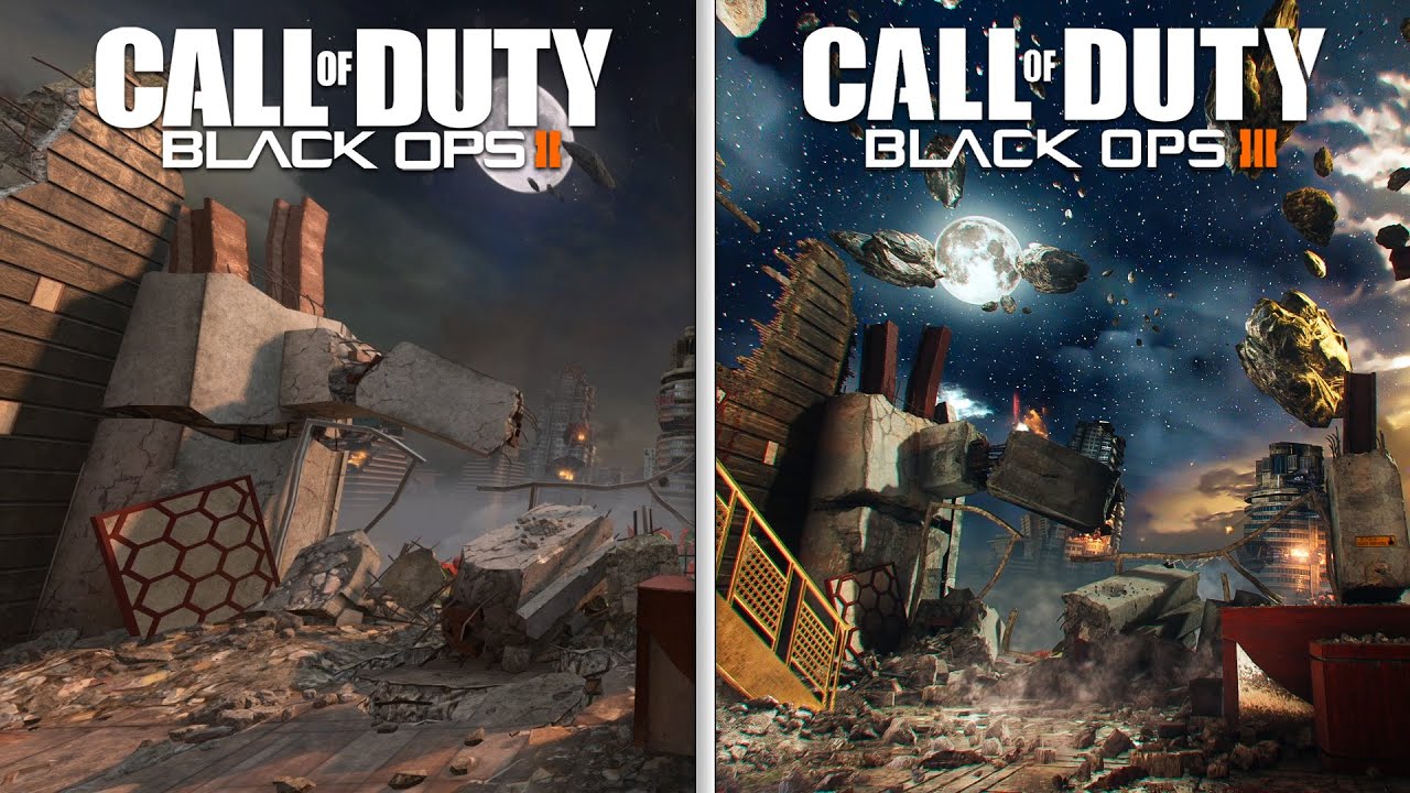 Die Rise - Final Map Comparison