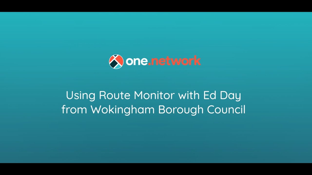 How Wokingham Borough Council monitor and manage key routes across their network | one.network