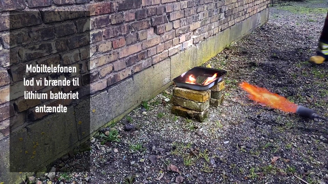 Kan man slukke ild i lithiumbatterier? | 4FIRE INTERNATIONAL