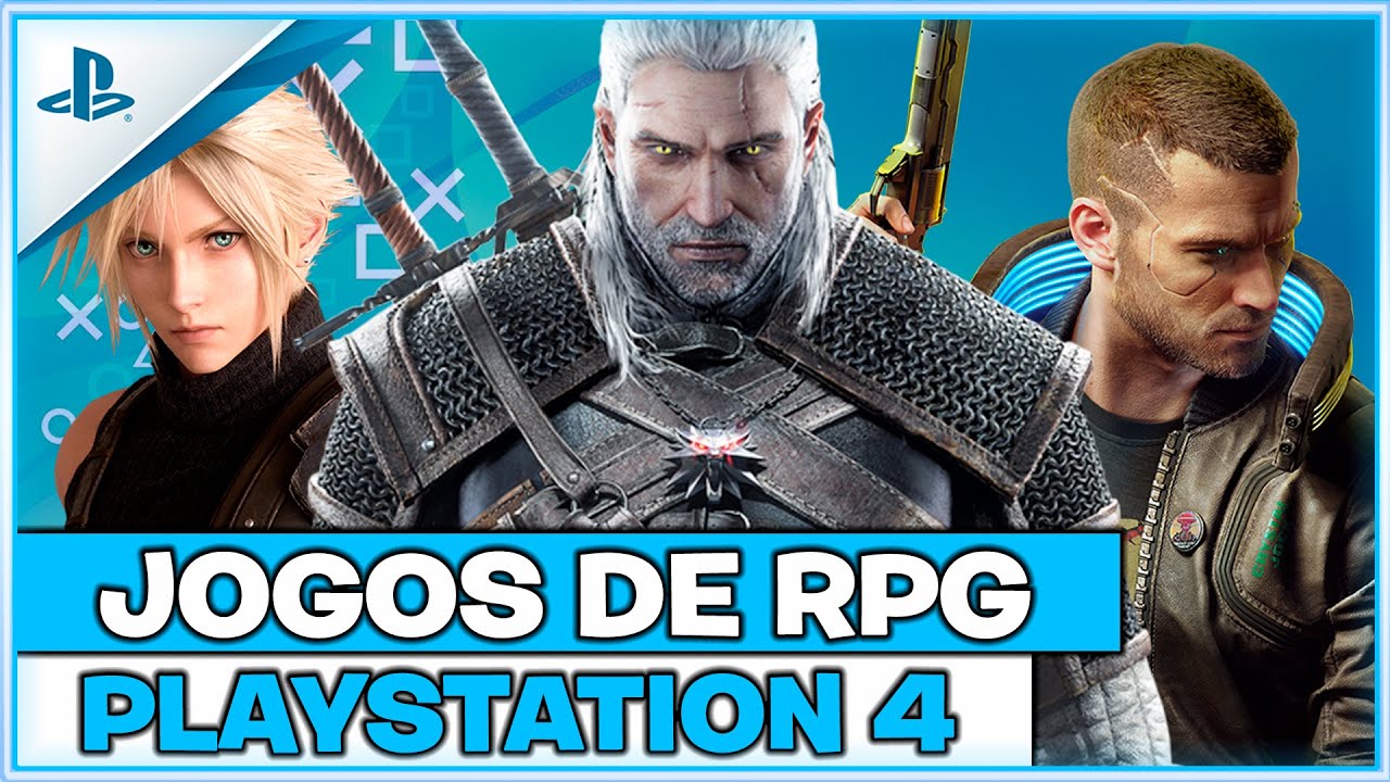 OS 40 MELHORES JOGOS DE RPG PARA PS4 || JOGOS DE PS4