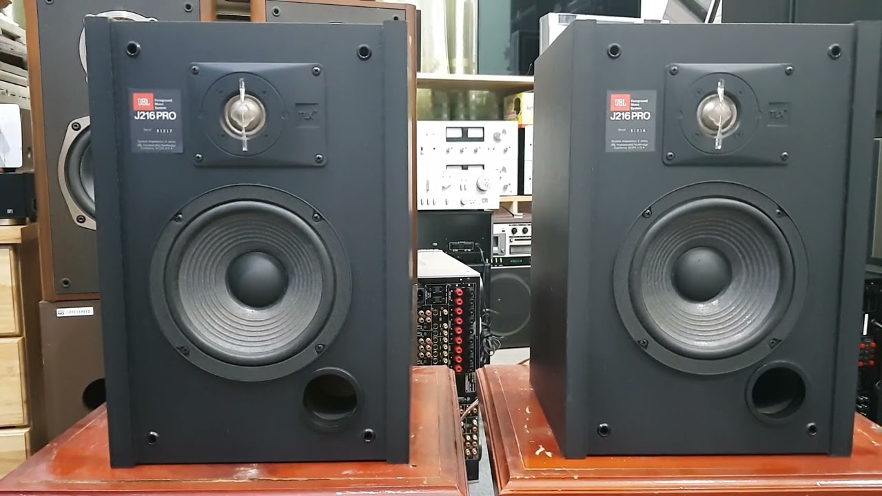 (Đ&atilde; b&aacute;n) Loa b&uacute;c seo Mỹ JBL J216 pro - bass 16 trep dom - nghe Acoustic rất ph&ecirc;