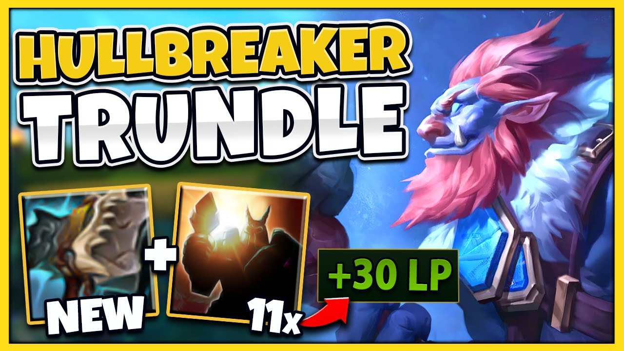 THIS NEW ITEM MAKES SPLIT-PUSHING 100% UNFAIR!! NEW HULLBREAKER STRATEGY - League of Legends
