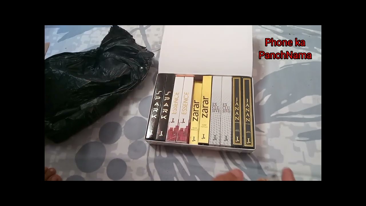 J perfume tester | 5 different fragrances | trending perfumes unboxing