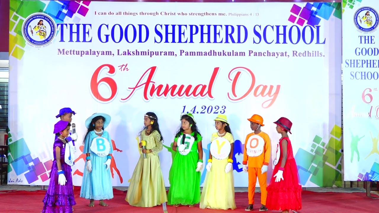 Rainbow Skit: Where Togetherness Paints a Beautiful World | Good Shepherd's Global Matric School