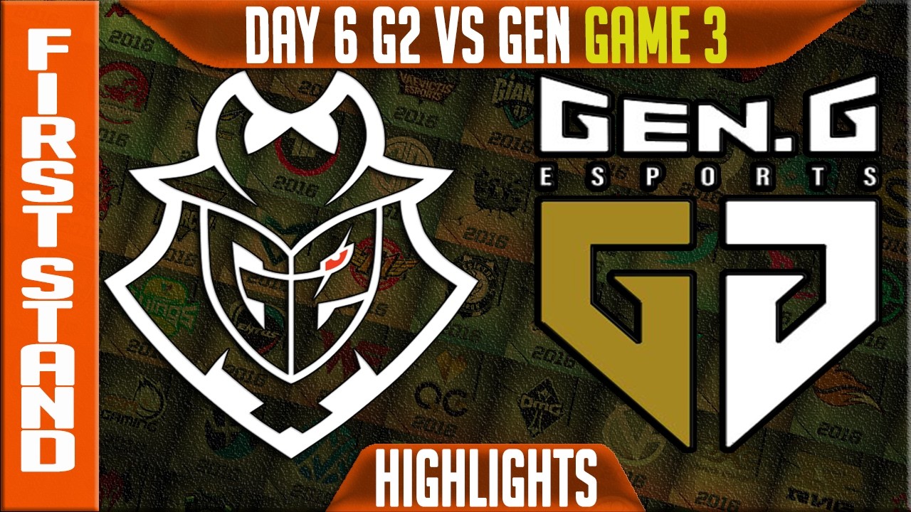 G2 vs GEN Highlights Game 3 |First Stand 2026 International Tournament Day 6 G2 Esports vs GenG G3