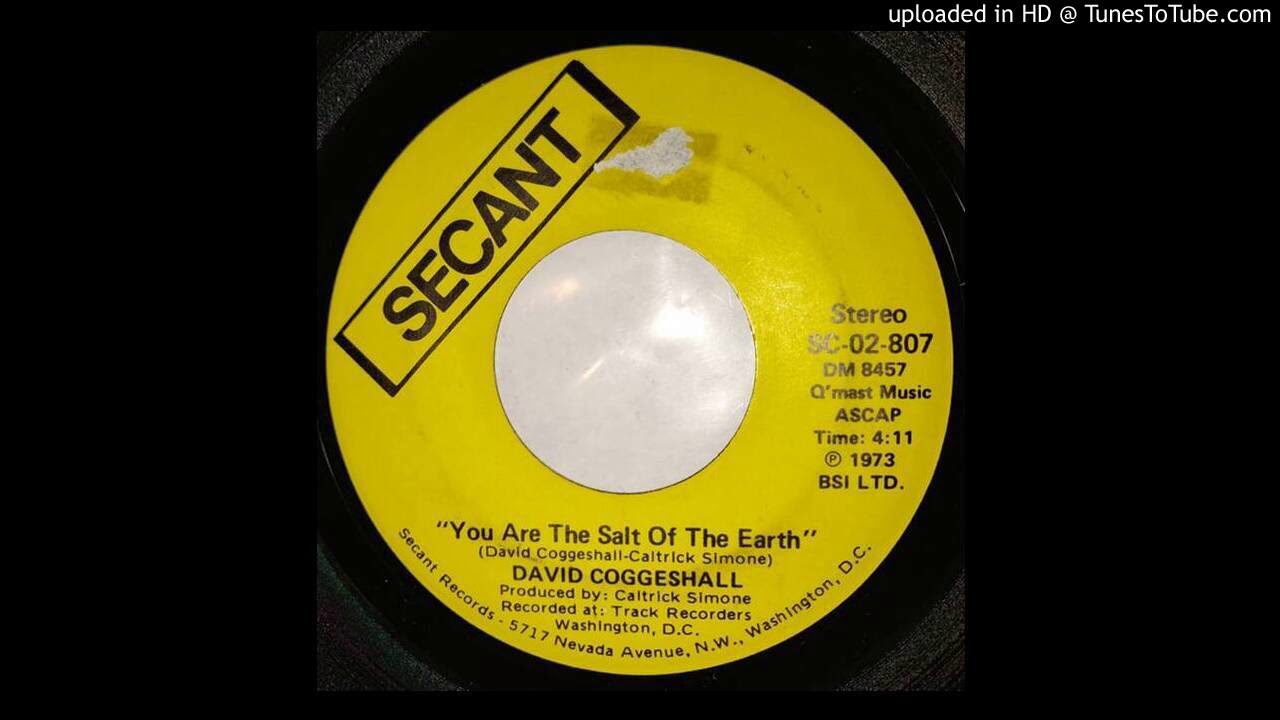 David Coggeshall &lrm;&ndash; You Are The Salt Of The Earth (US 1973)