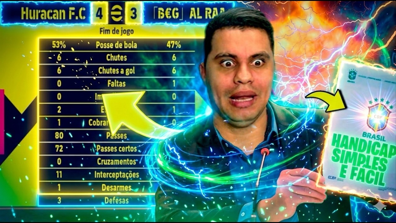 HANDICAP🚨🚨🚨 É Assim o HANDICAP no eFootball 26 Mobile!