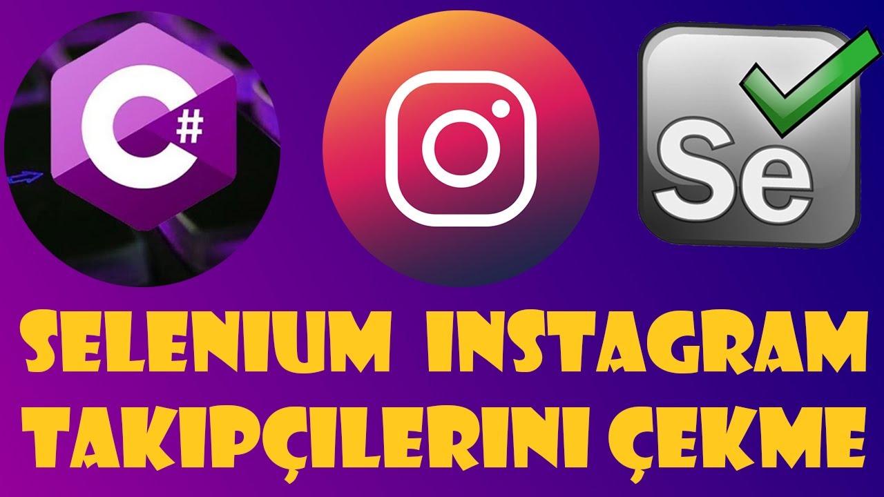 C# - SELENIUM İLE INSTAGRAM TAKİPÇİLERİNİ ÇEKME (C# Dersleri)