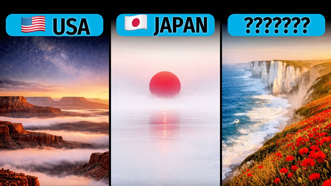 Real World Flag Twins | 50 Nature Scenes That Match