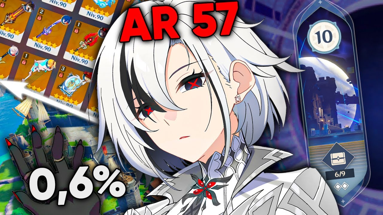 J'ai SAUVÉ une abonné en DIFFICULTÉ avec son compte AR 57 Genshin Impact !