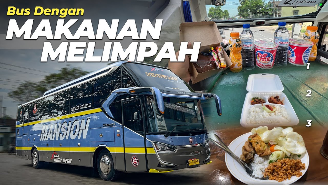 BUS PENDATANG BARU MENUJU BALI |  Jepara - Denpasar Memanjakan Penumpang PO Mansion #1