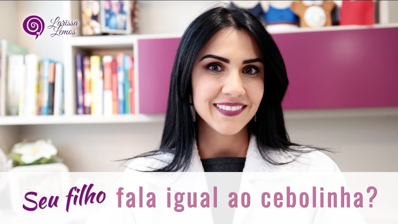 SEU FILHO FALA IGUAL O CEBOLINHA ?