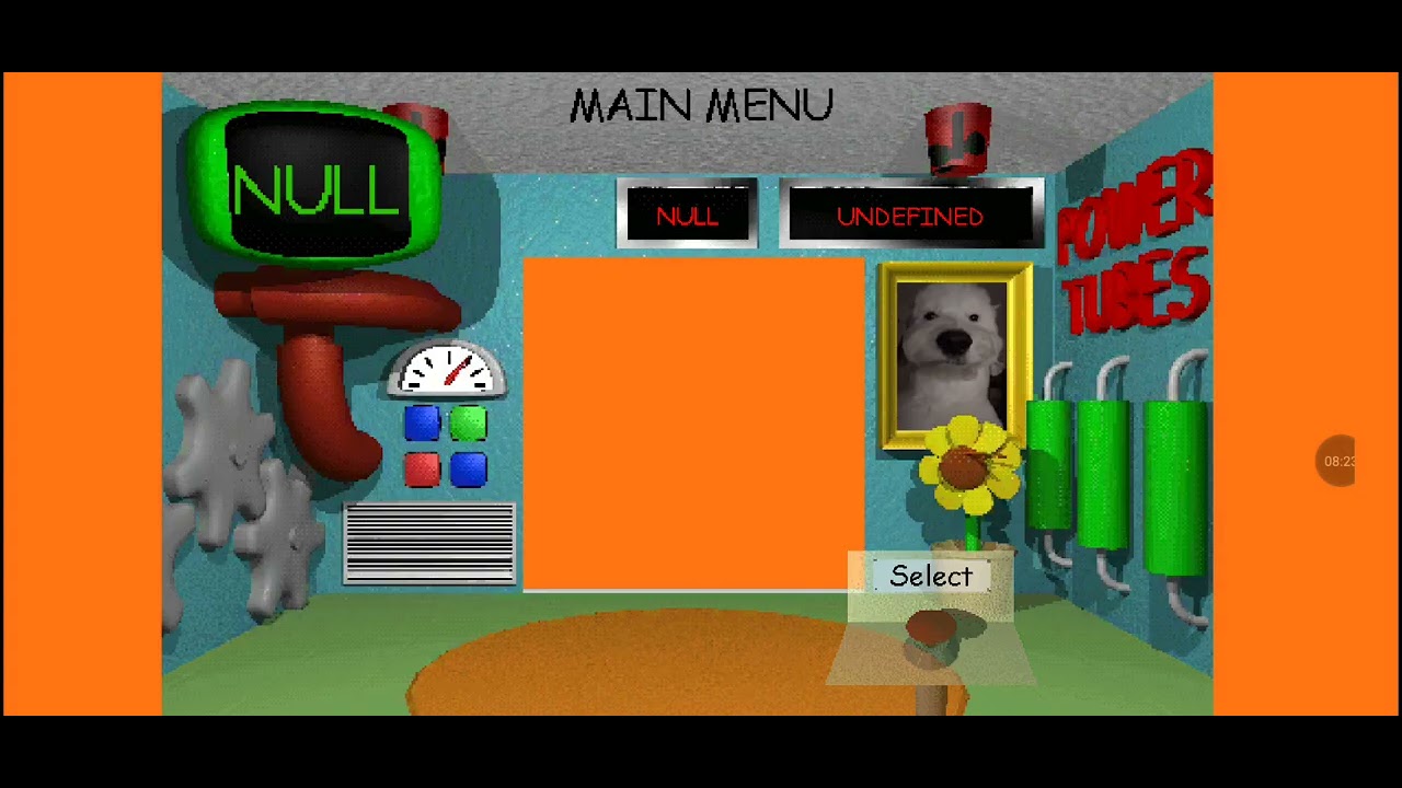 Baldis basics null style no Android? Preciso testar
