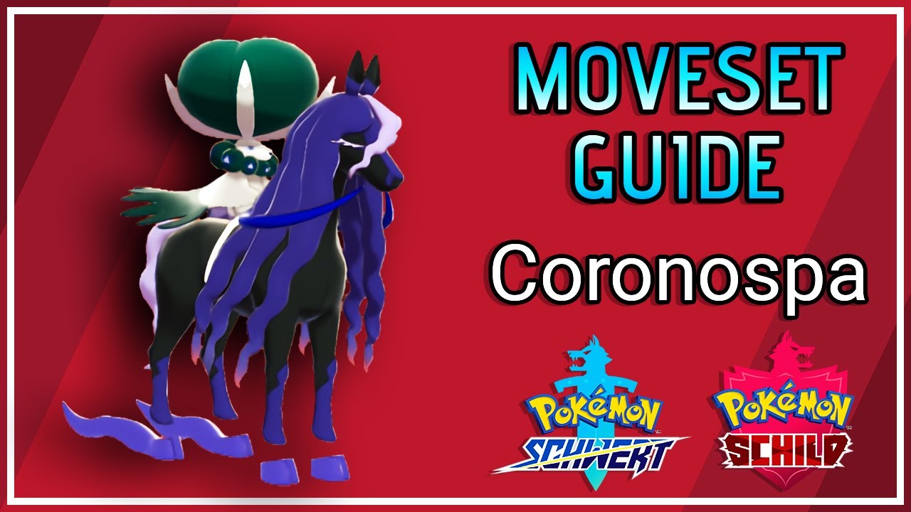 CORONOSPA (Rappenreiter) Competitive Moveset Guide + Counter (VGC 2021) 🔴 Pokemon Schwert und Schild