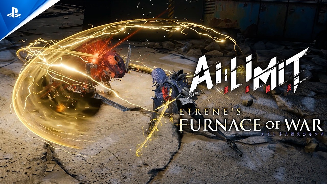 『AI LIMIT 無限機兵』無料DLC「エイレネと戦火のルツボ」配信開始トレーラー