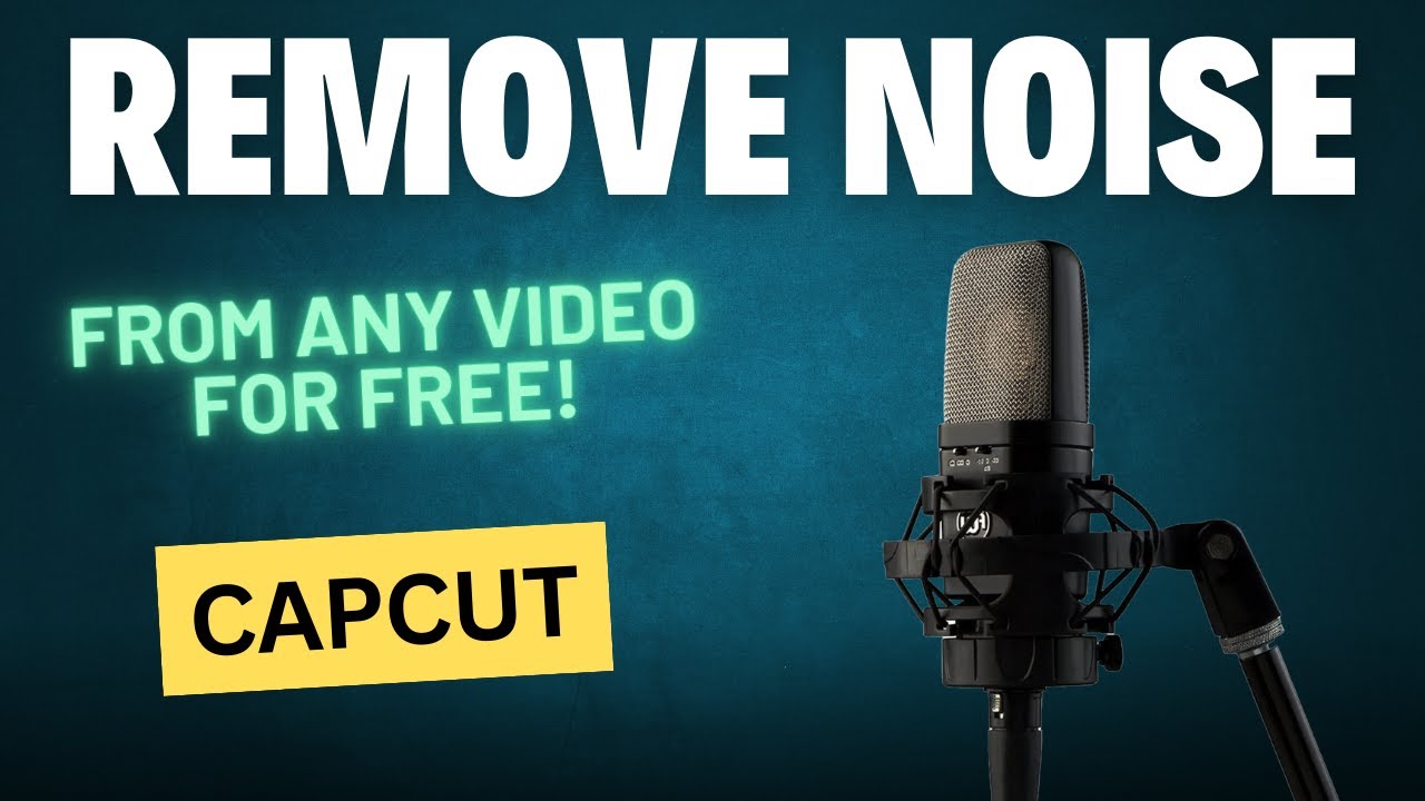 Как удалить фоновый шум в видео — CapCut (для ПК) — БЕСПЛАТНЫЙ инструмент с искусственным интелле...