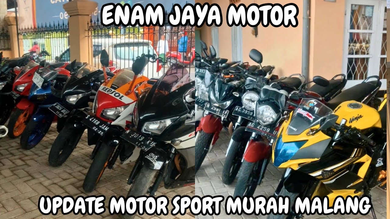 JUAL MOTOR SPORT TERMURAH DI MALANG ❗️ REVIEW STOK READY ( ENAM JAYA MOTOR )