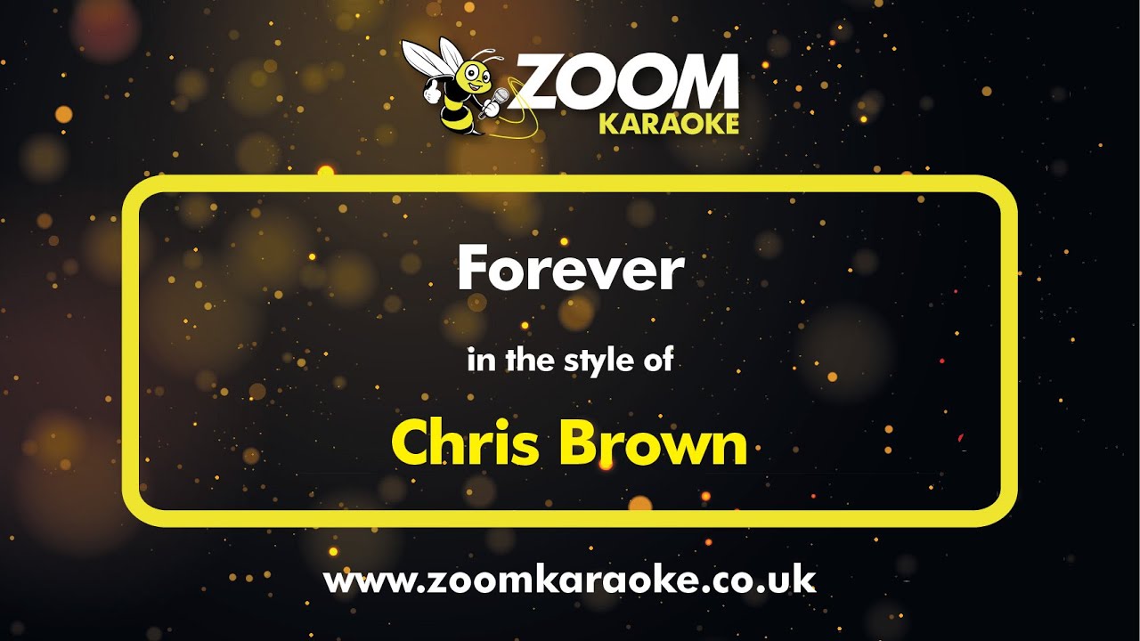 Chris Brown - Forever - Karaoke Version from Zoom Karaoke
