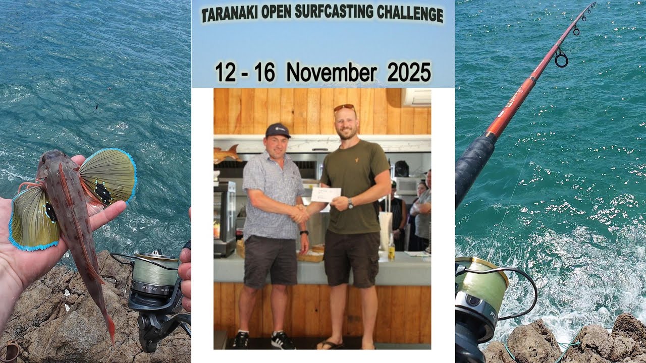 Taranaki Surfcasting Comp 2025