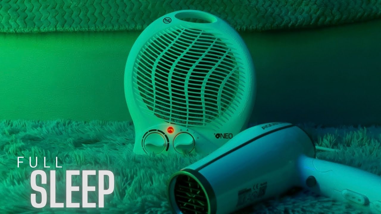 JUST LIE DOWN and RELAX will DO the REST - FAN HEATER and HAIR DRYER SOUND in COMBO (ASMR)