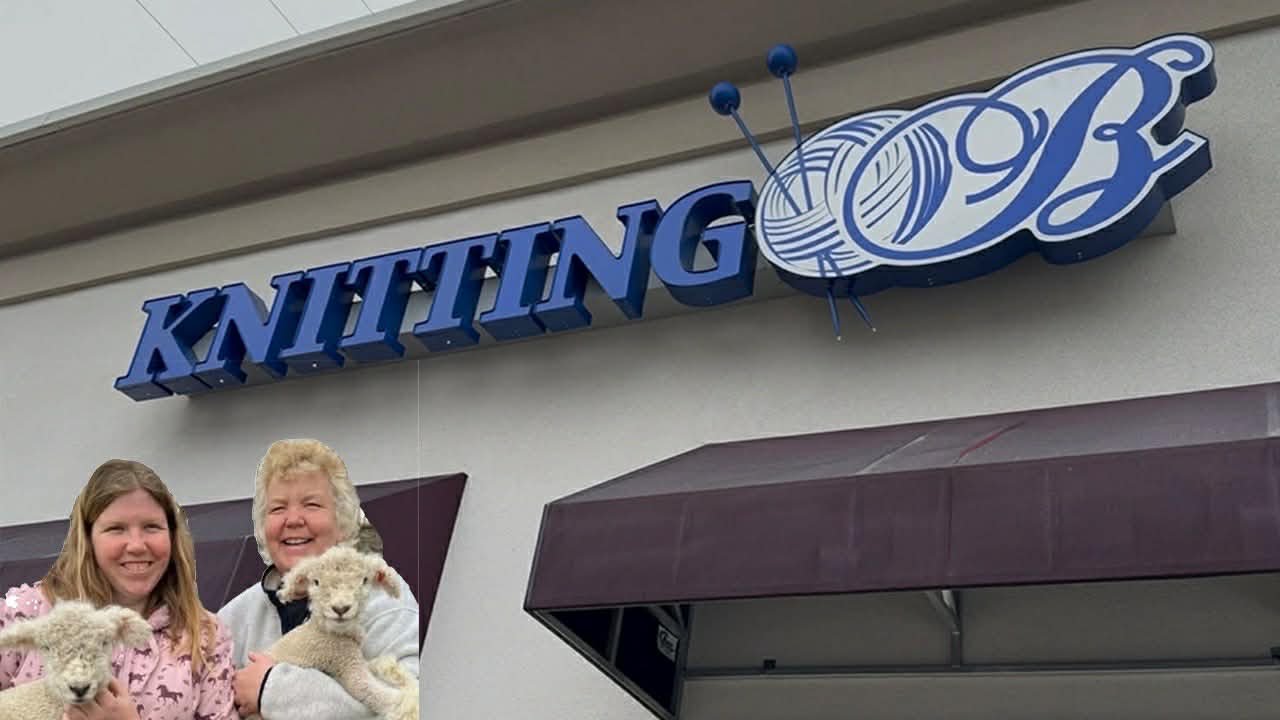 Yarn review, Finnsheep Farm and a tour of the Knitting B in Richmond Virginia