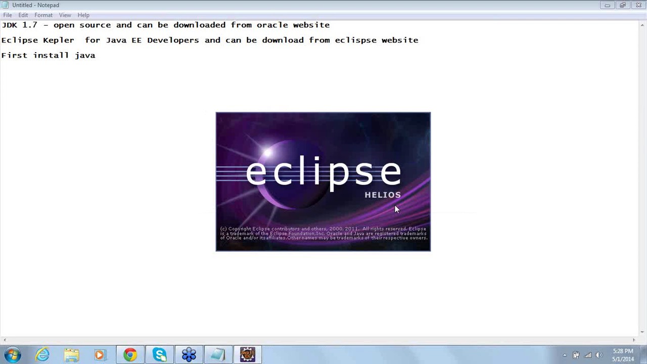 tutorial 1 for How to use eclipse   IDE