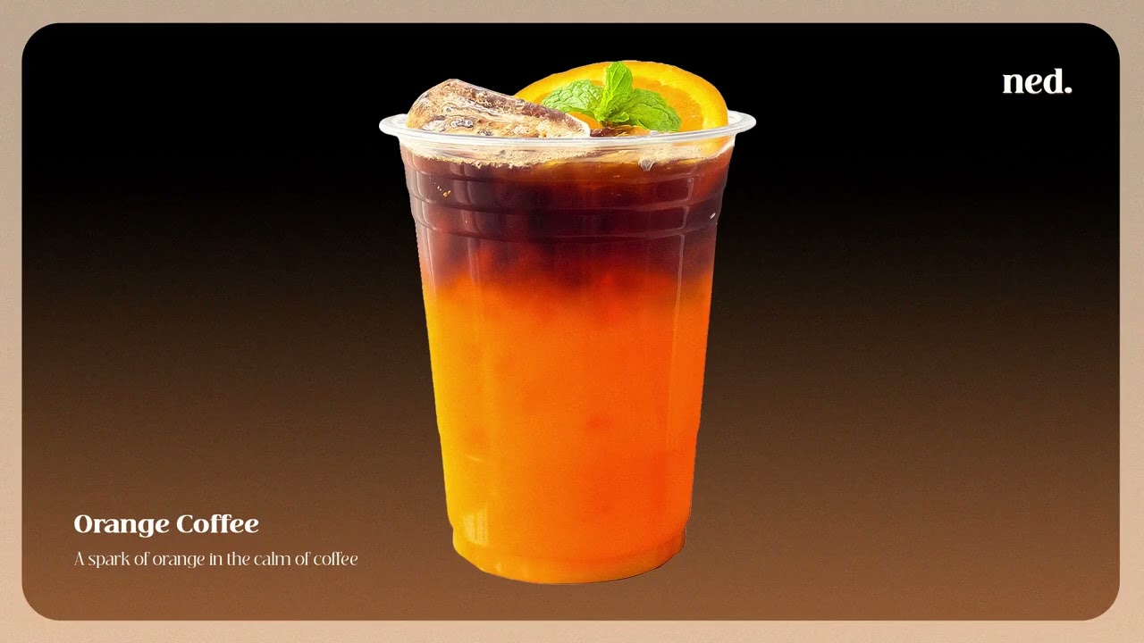 orange coffee.