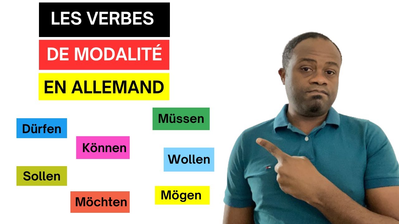 Comment utiliser les VERBES DE MODALITÉS en allemand