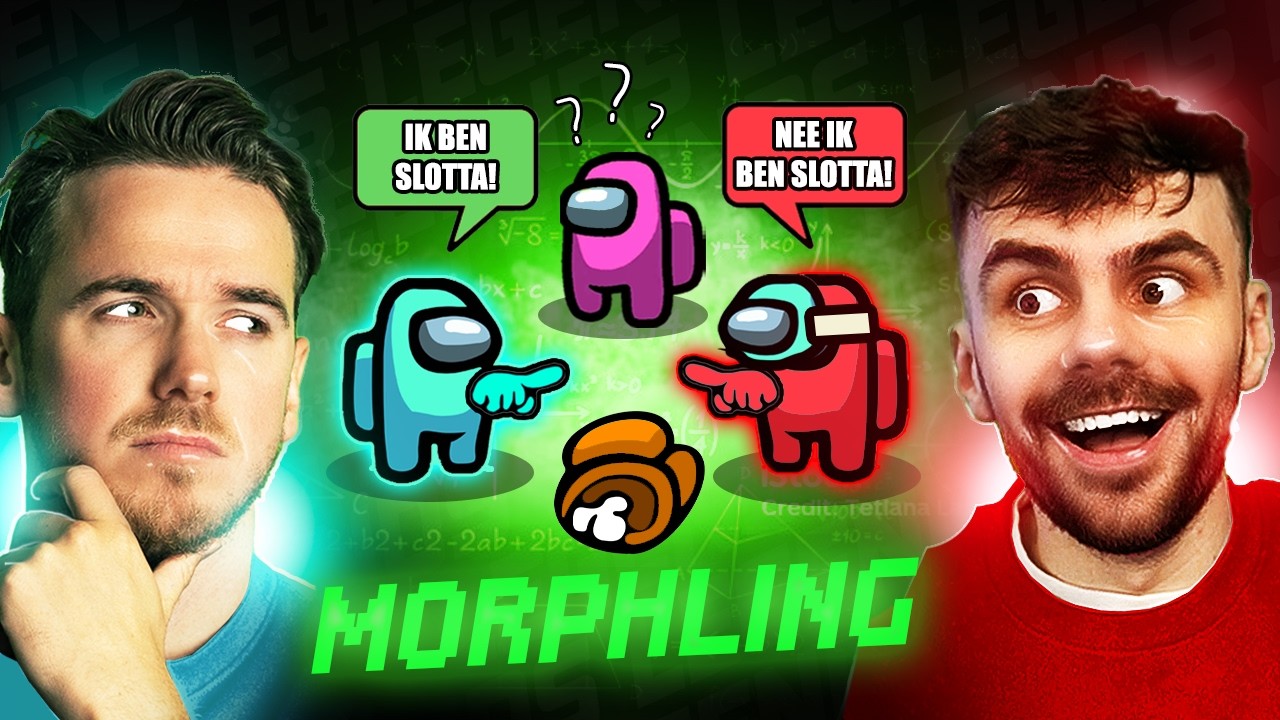 LOG AMONG US MAAR DE IMPOSTER KAN ZICH VERMOMMEN!