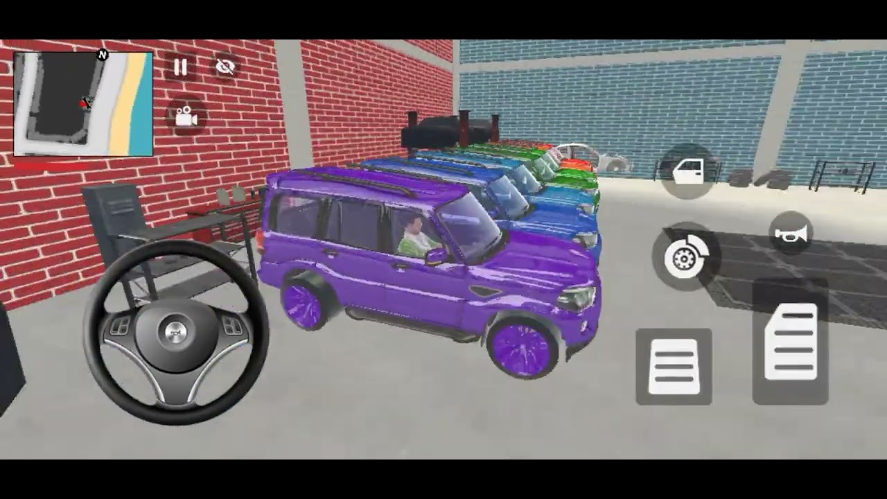 Franklin ka Ultimate Colourfull Scarpio Collection in Garage 